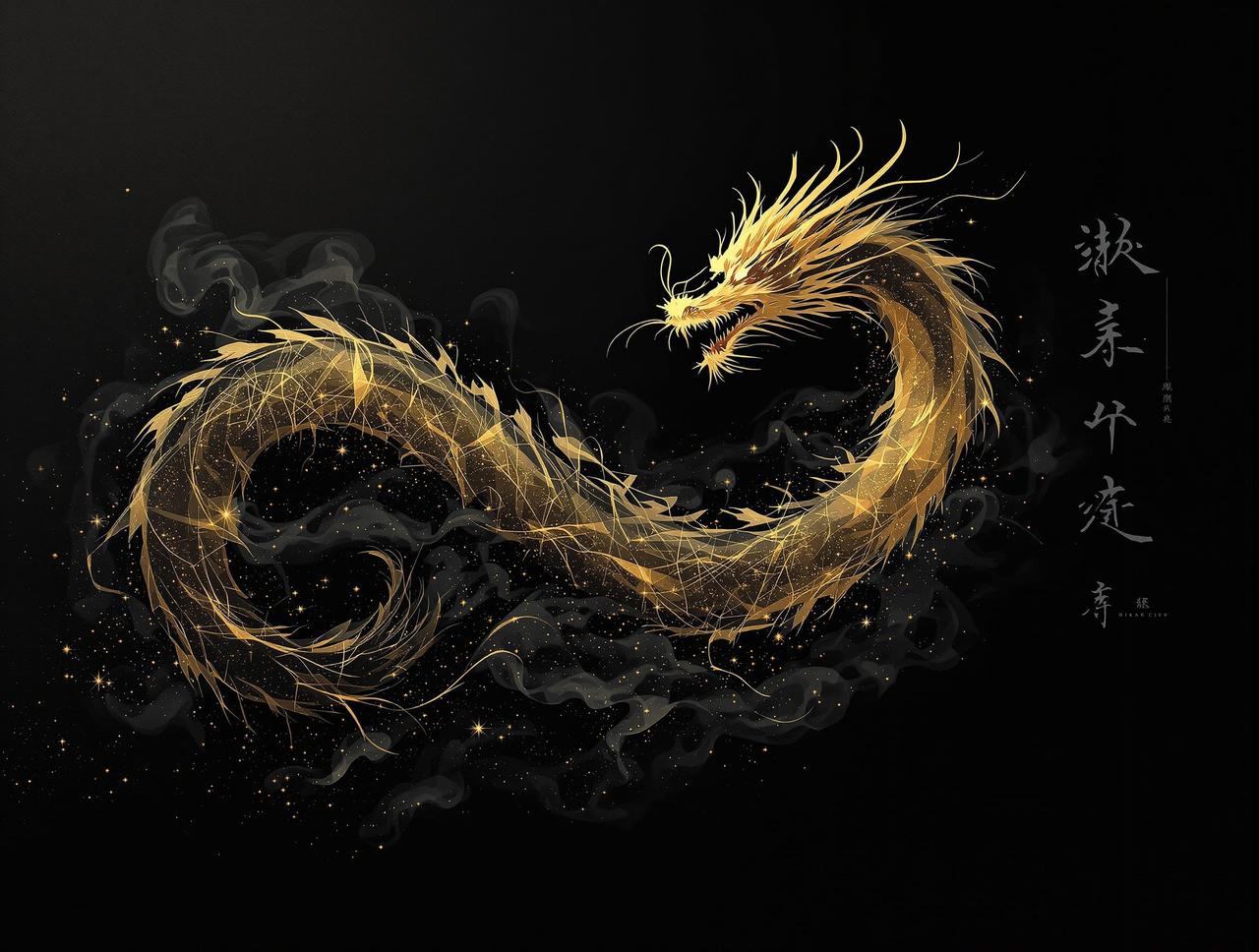 影院私人求片专区 - 龙纹艺术插画